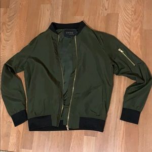 Army Green bomber jacket size small from INSO